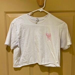 Inter Miami CF white cropped T size S